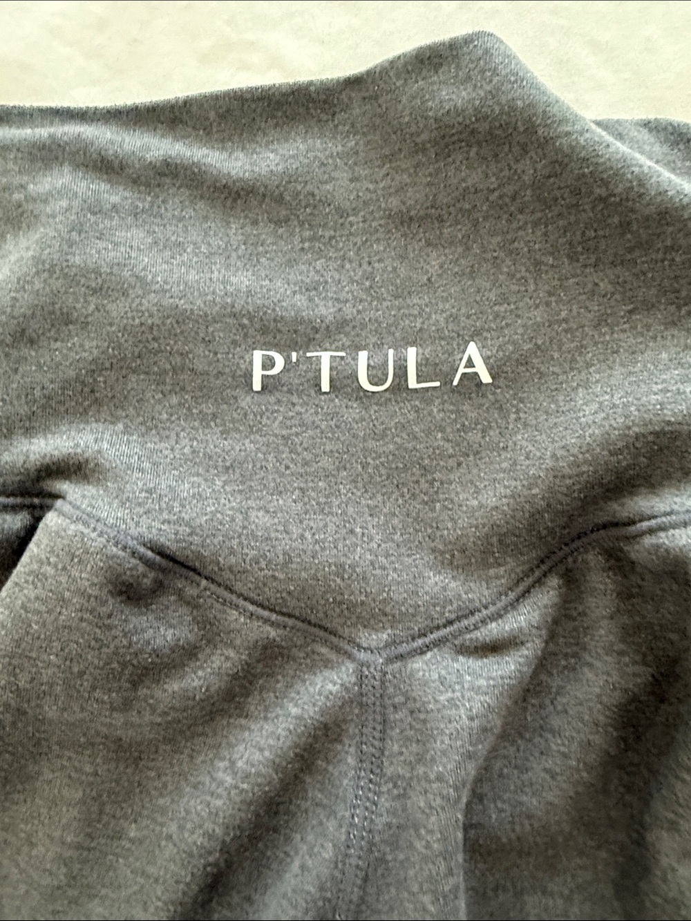 P'tula High-Waist Charcoal Leggings - Picture 3 of 3
